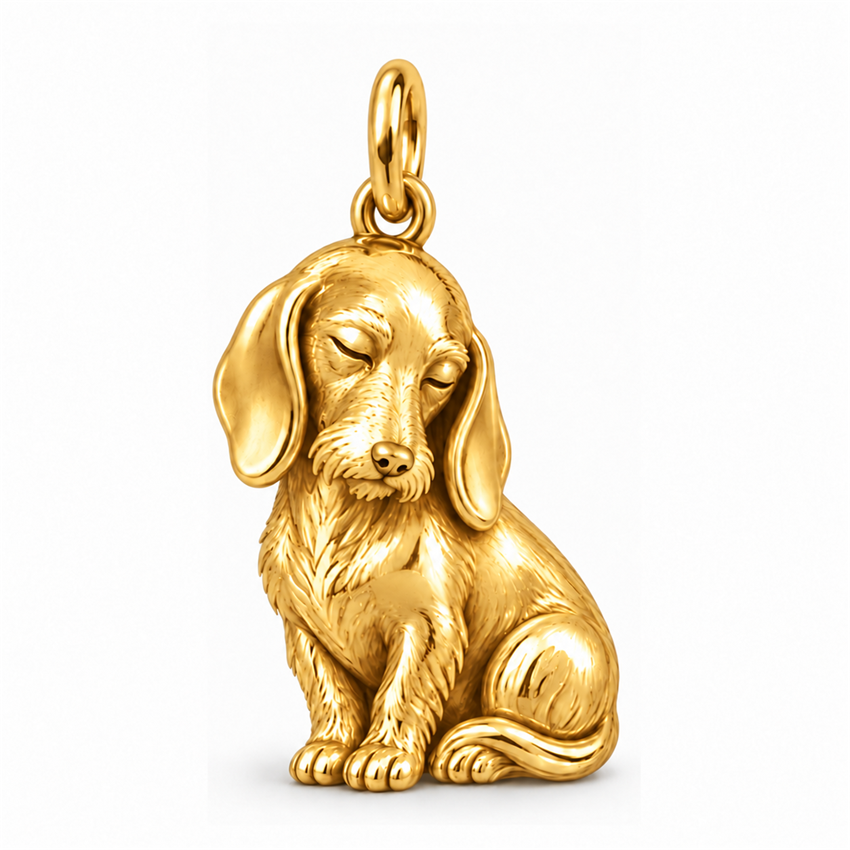 DachyCharm My Exact Doxie – Signature Expression Charm Bracelet