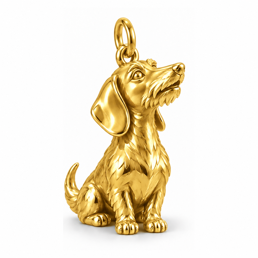 DachyCharm My Exact Doxie – Signature Expression Charm Bracelet
