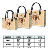 DachyCharm Golden Bloom Leather Bag