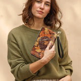 DachyCharm Autumn Pup Whisper Leather Wallet