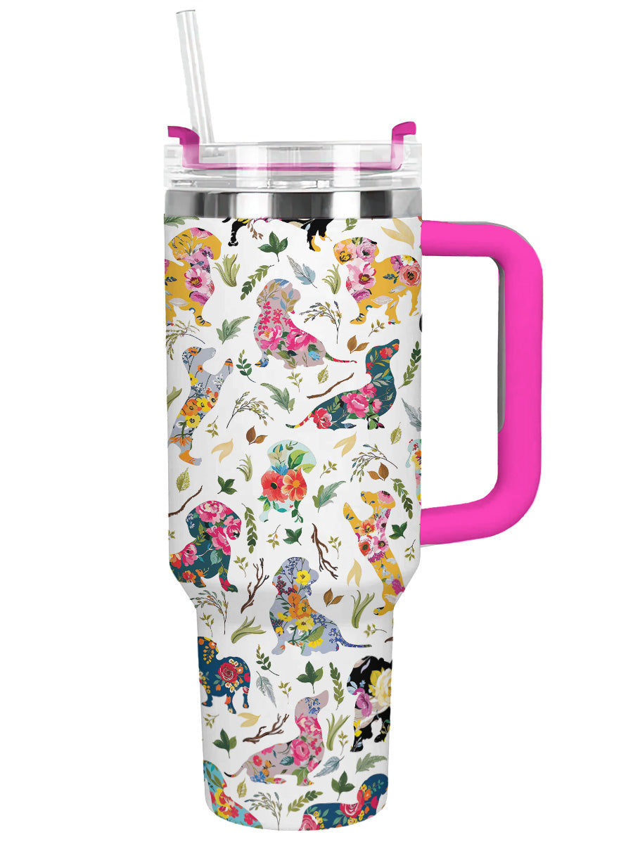 DachyCharm Floral Parade Tumbler