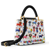 DachyCharm DOXIE HOLIDAY Leather Satchel Bag
