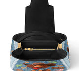 DachyCharm COWBOY DOXIE PERSONALIZED Leather Satchel Bag
