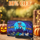 DachyCharm Too Cute To Spook Leather Wallet