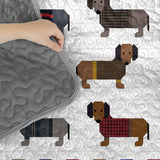 DachyCharm Paws and Patches Quilt 3-Piece Set