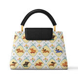 DachyCharm PUPPY DELIGHT Leather Satchel