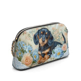 DachyCharm Blue Nest Leather Crossbody Bag
