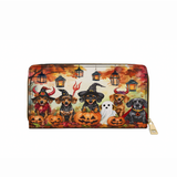 DachyCharm Haunted Tails Leather Wallet