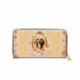 DachyCharm Golden Bloom Leather Wallet