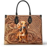 DachyCharm Carved Grace Leather Bag