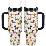 DachyCharm Dachshund Troupe Tumbler