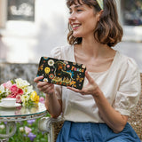 DachyCharm Groovy Doxie Vibes Leather Wallet