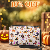 DachyCharm Trick or Treat Tails Leather Wallet