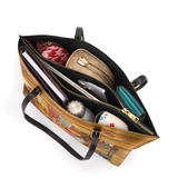 DachyCharm Patchwork Nap Leather Tote Bag