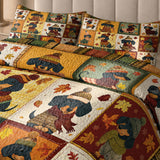 DachyCharm Snuggle Season Doxies Quilt 3-Piece Set