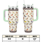 DachyCharm Doxie Parade Tumbler