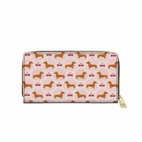 DachyCharm Pink Pupcake Leather Wallet