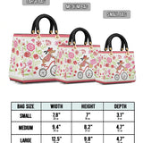 DachyCharm JE T’AIME BLOOM Lady Leather Bag