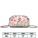 DachyCharm Je T’aime Bloom Leather Crossbody Bag