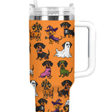 DachyCharm Spooky Dachshund Tumbler