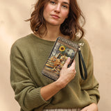DachyCharm Rustic Pause Leather Wallet