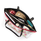 DachyCharm Je T’aime Bloom Leather Tote Bag