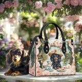 DachyCharm Tea Whiskers Leather Bag