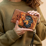 DachyCharm Sweethearts Leather Wallet
