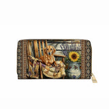 DachyCharm Rustic Pause Leather Wallet