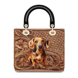 DachyCharm CARVED GRACE Lady Leather Bag