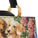 DachyCharm  GARDEN BLISS Leather Satchel Bag