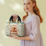 DachyCharm Velvet Throne Lady Leather Bag