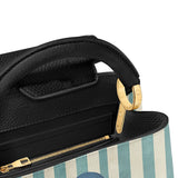 DachyCharm SAY BONJOUR Leather Satchel Bag