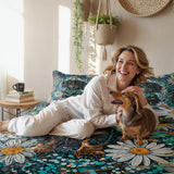 DachyCharm Daisy Doxie Quilt 3-Piece Set