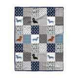 Dachycharm Dachshund Delight Fleece Blanket
