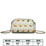 DachyCharm Puppy Delight Leather Crossbody Bag