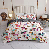 DachyCharm Groovy Beats Quilt 3-Piece Set