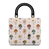 DachyCharm Blooming Wieners Lady Leather Bag