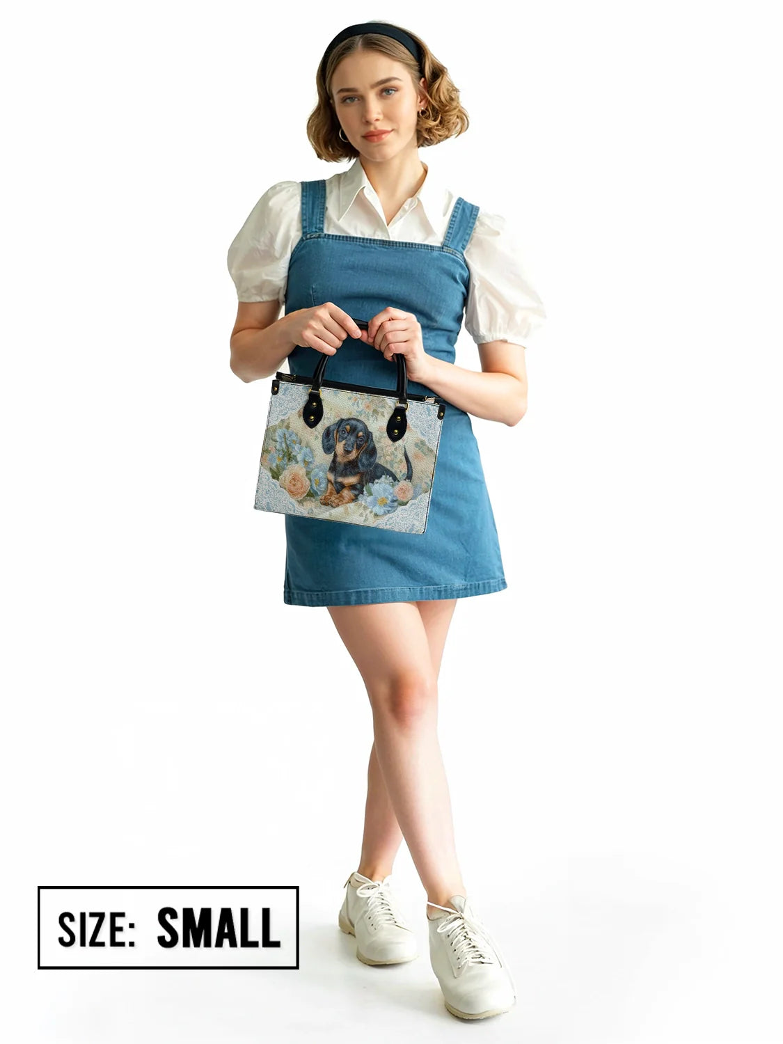 DachyCharm Blue Nest Leather Bag