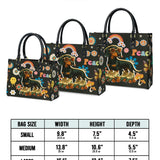 DachyCharm Groovy Doxie Vibes Leather Bag