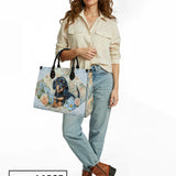 DachyCharm Blue Nest Leather Bag