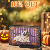 DachyCharm Ghostly Whiskers Leather Wallet