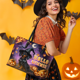 DachyCharm HalloWinnie Leather Tote Bag