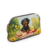 DachyCharm Sunny Picnic Pup Leather Crossbody Bag