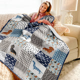 Dachycharm Dachshund Delight Fleece Blanket