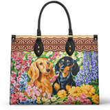 DachyCharm Bloom Buddies Leather Bag
