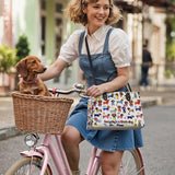 DachyCharm Doxie Holiday Leather Bag