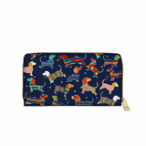 DachyCharm Doxie Fiesta Leather Wallet