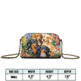 DachyCharm Garden Bliss Leather Crossbody Bag