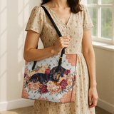 DachyCharm Regal Wiener Leather Tote Bag